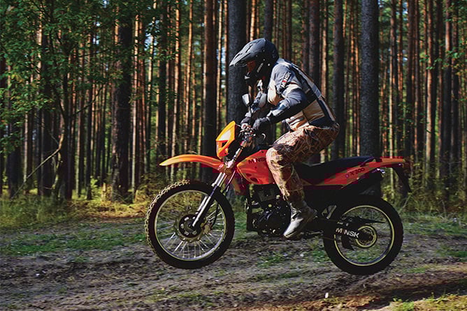 Купить Мотоцикл кроссовый эндуро МИНСК X200 в Москве фото5