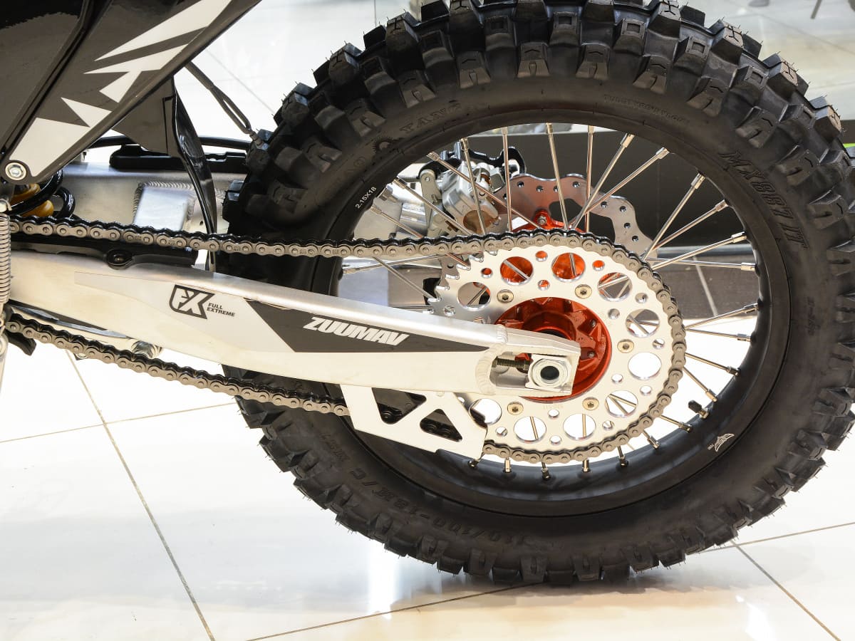 Купить Мотоцикл кроссовый эндуро ZUUMAV FX K8 (CBS-300) Black 21/18 в Москве фото4