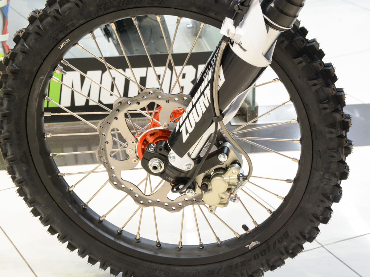 Купить Мотоцикл кроссовый эндуро ZUUMAV FX K8 (CBS-300) Black 21/18 в Москве фото6