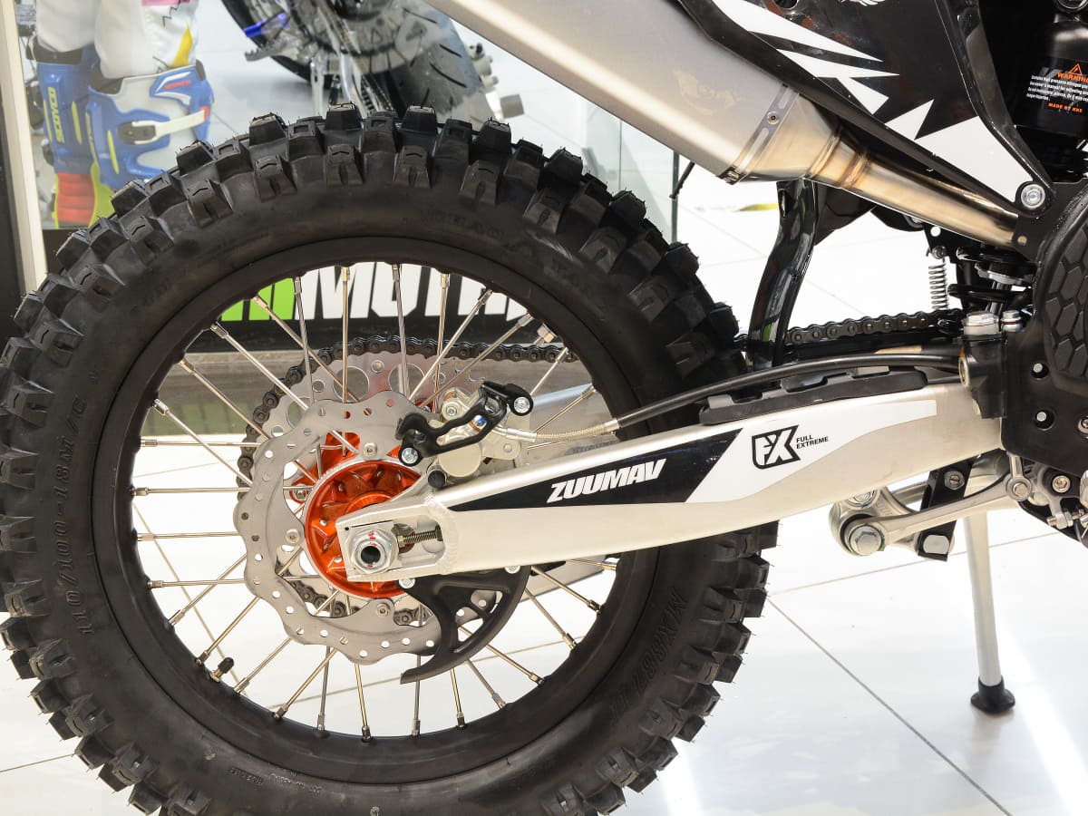 Купить Мотоцикл кроссовый эндуро ZUUMAV FX K8 (CBS-300) Black 21/18 в Москве фото8