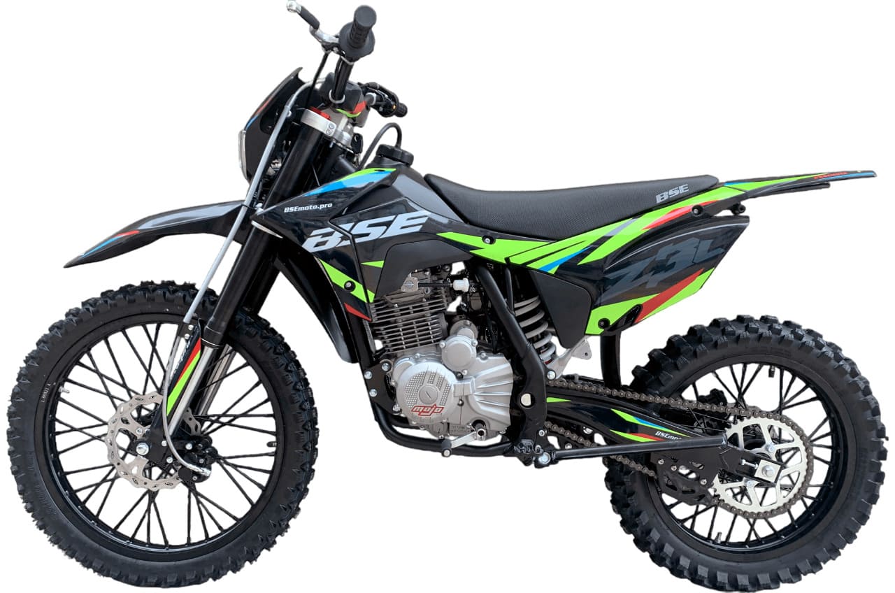 Купить Мотоцикл BSE Z3L Spek Green ENDURO в Москве фото4