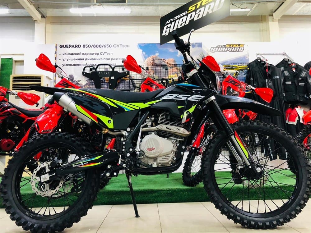 Купить Мотоцикл BSE Z3L Spek Green ENDURO в Москве фото5