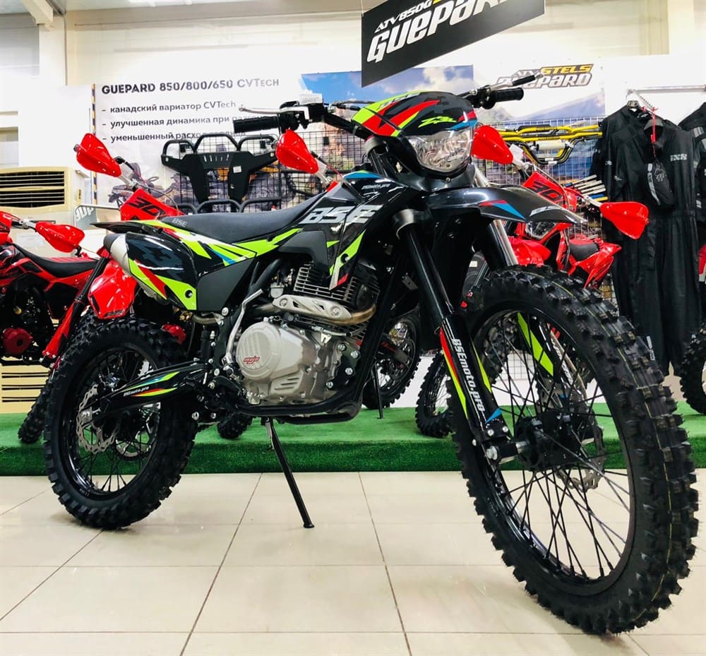 Купить Мотоцикл BSE Z3L Spek Green ENDURO в Москве фото6