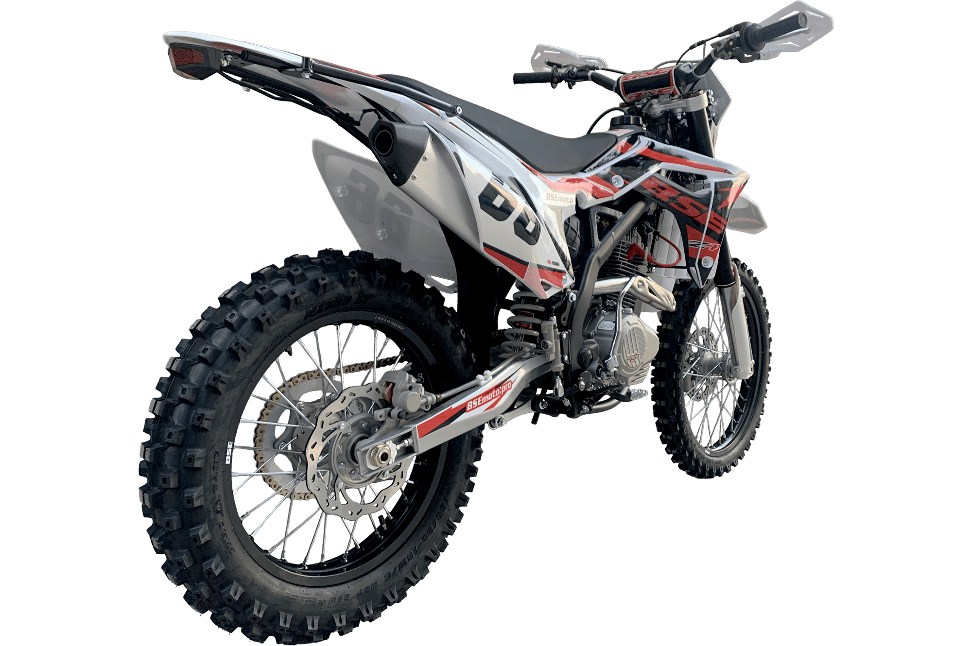 Купить Мотоцикл кроссовый эндуро BSE Z4 Red 66 в Москве фото4