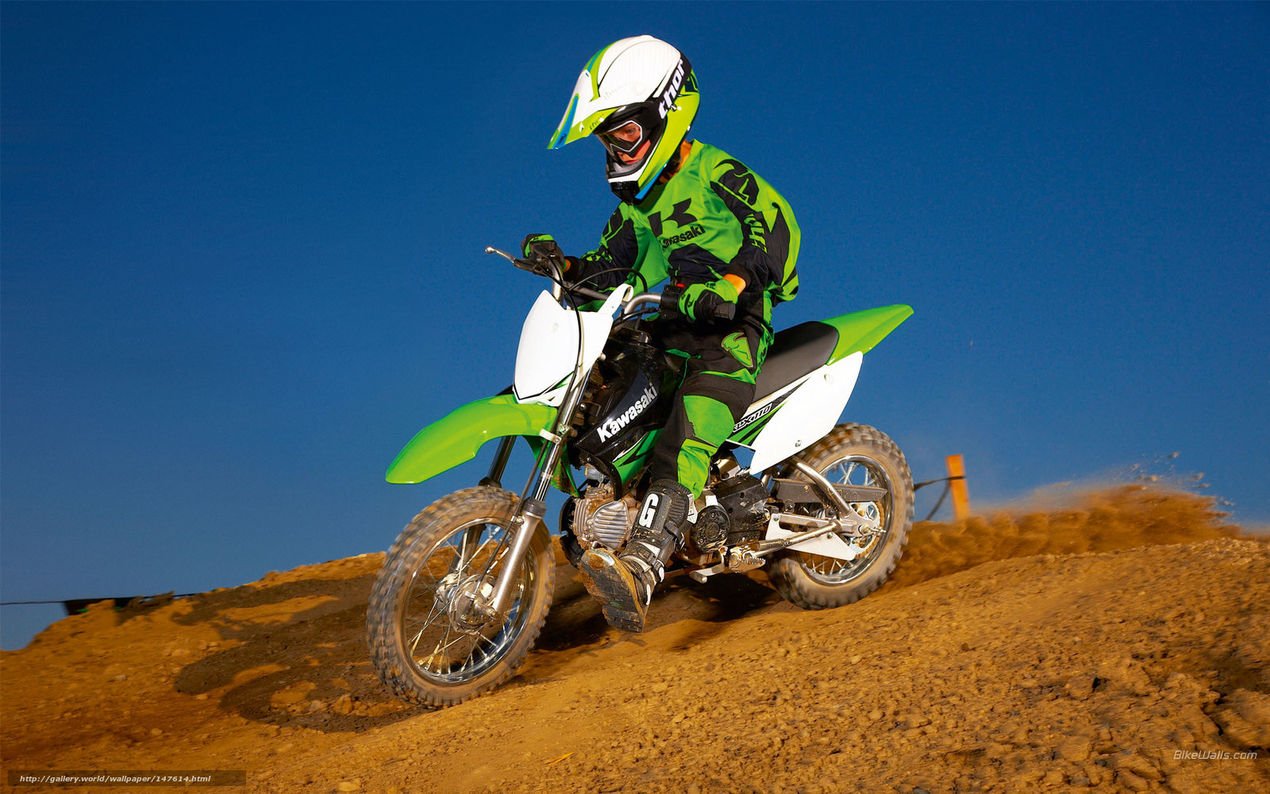 Купить Мотоцикл кроссовый эндуро KAWASAKI KLX110 в Москве фото3