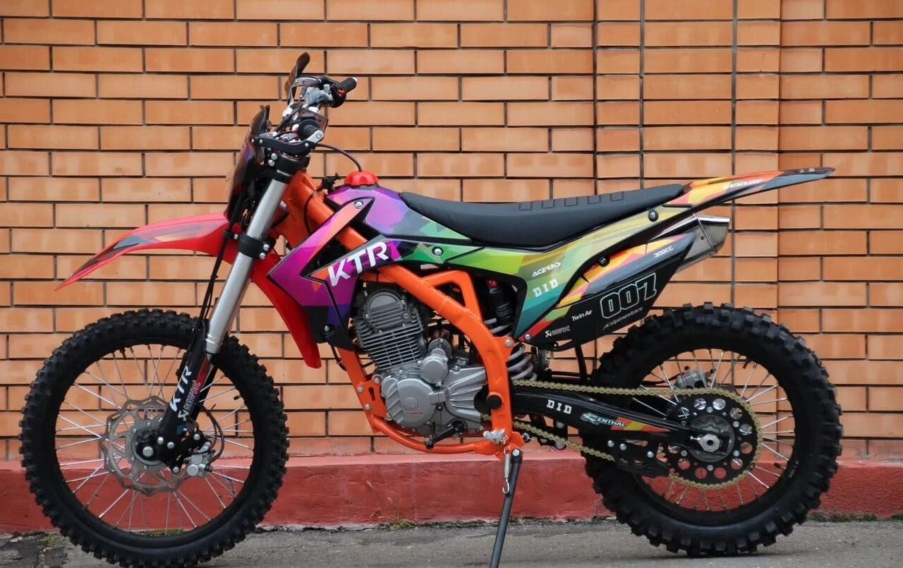 Купить Мотоцикл кроссовый эндуро KTR 007 300cc в Москве фото2
