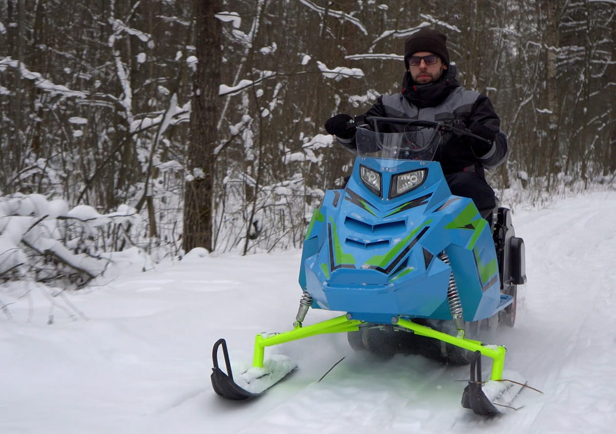 Купить Мини-снегоход БУРЛАК Next 500 в Москве фото5