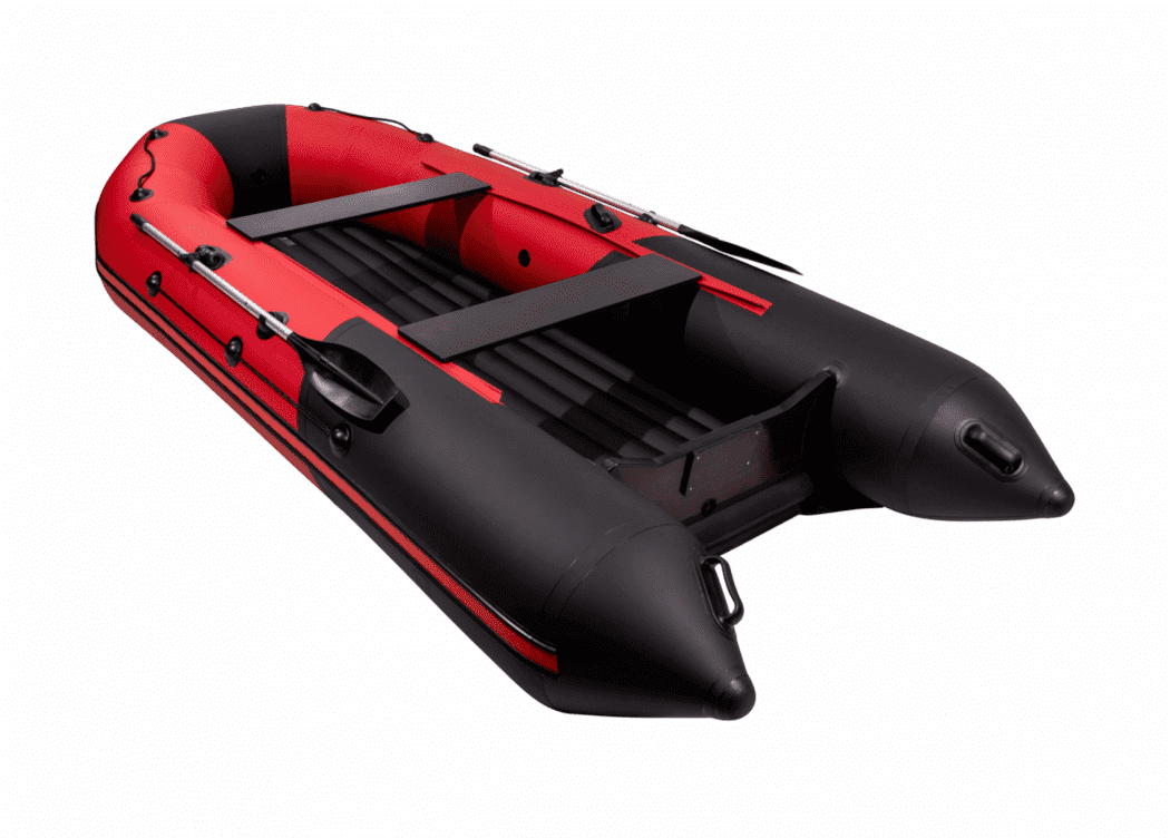 Купить Лодка ПВХ ТАЙМЕНЬ NX 4000 НДНД PRO Красный в Москве фото2