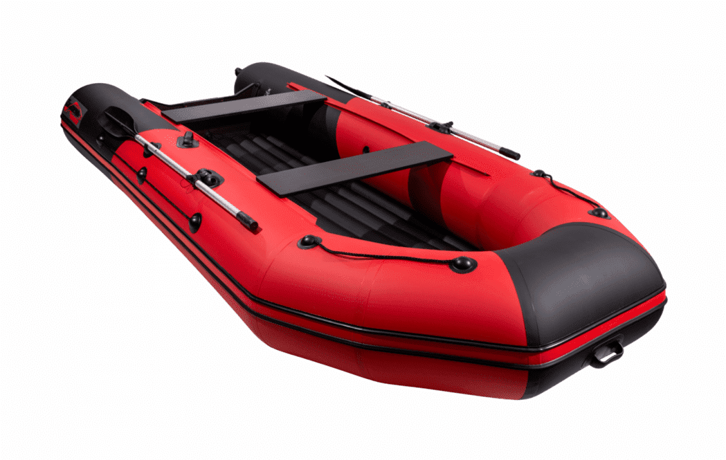 Купить Лодка ПВХ ТАЙМЕНЬ NX 4000 НДНД PRO Красный в Москве фото3