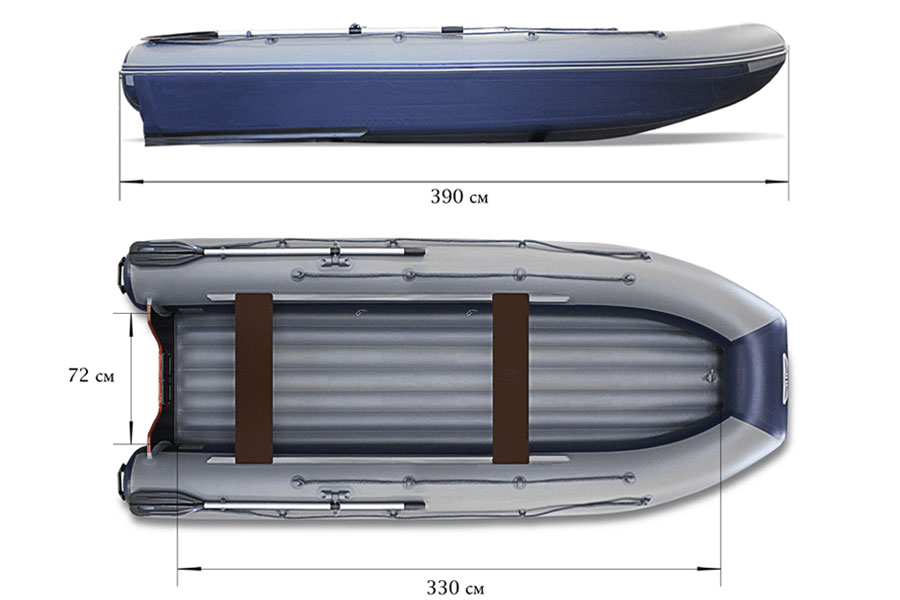 Купить Лодка ПВХ ФЛАГМАН DK 390 Igla в Москве фото4