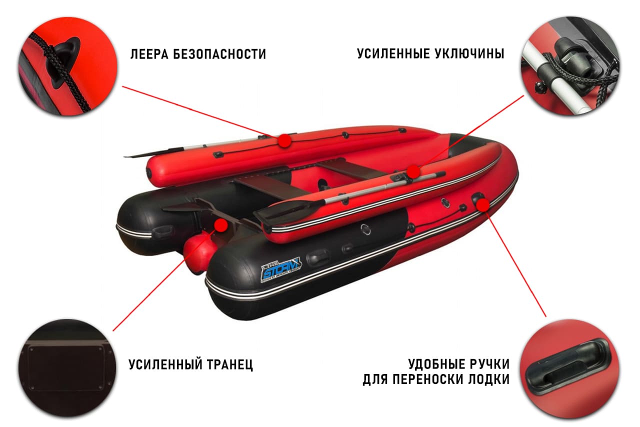 Купить Лодка ПВХ STORMLINE Air Jet Pro Max 500 (2024) в Красноярске фото8