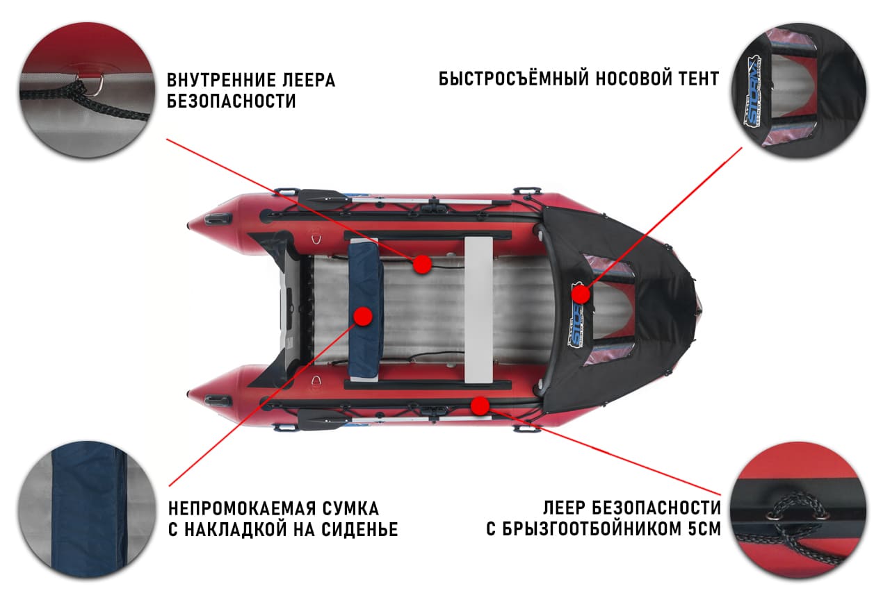 Купить Лодка ПВХ STORMLINE Heavy Duty Air Pro 600 (2024) в Москве фото13