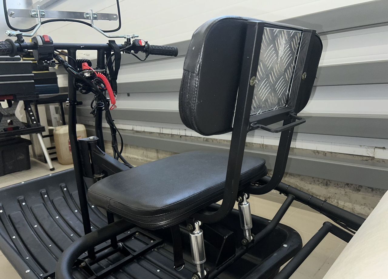 Купить Мотобуксировщик BALTMOTORS Snowdog Long Pro в Москве фото10