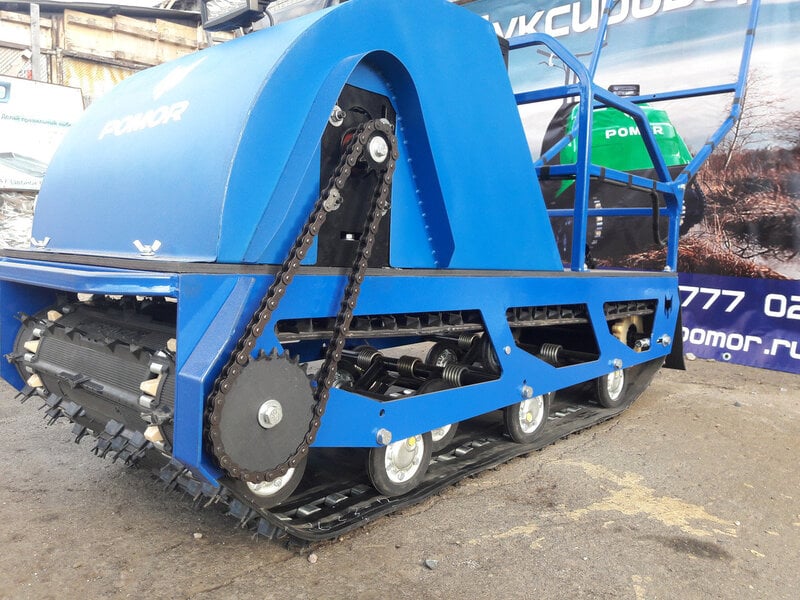 Купить Мотобуксировщик POMOR М-500 K20 в Москве