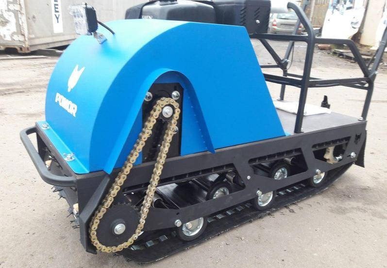 Купить Мотобуксировщик POMOR М-500 K20 в Москве фото2