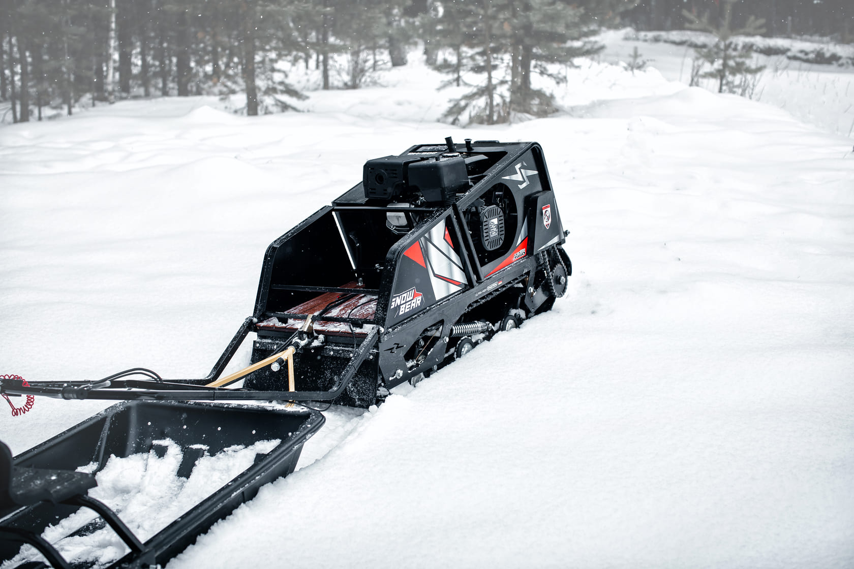 Купить Мотобуксировщик SHARMAX S500 1450 HP18 Max (New) (2024) в Москве фото13