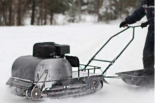 Купить Мотобуксировщик ОНЕГО 500 Grand 20 л.с. Front в Москве фото5