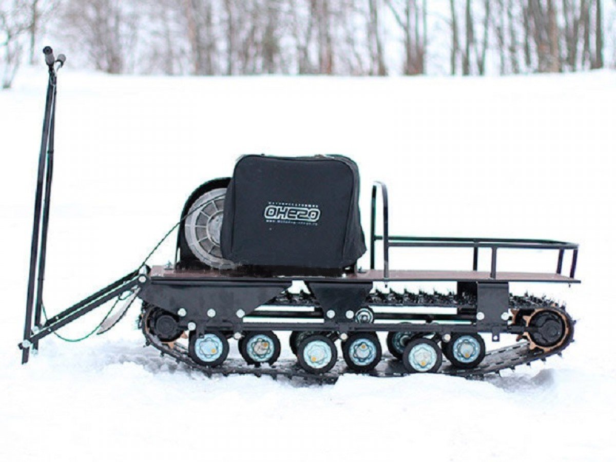 Купить Мотобуксировщик ОНЕГО 550 МД 20 л.с. в Москве фото2