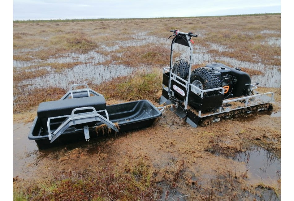 Купить Мотобуксировщик УРАГАН Медведь 23 л.с. в Москве фото11