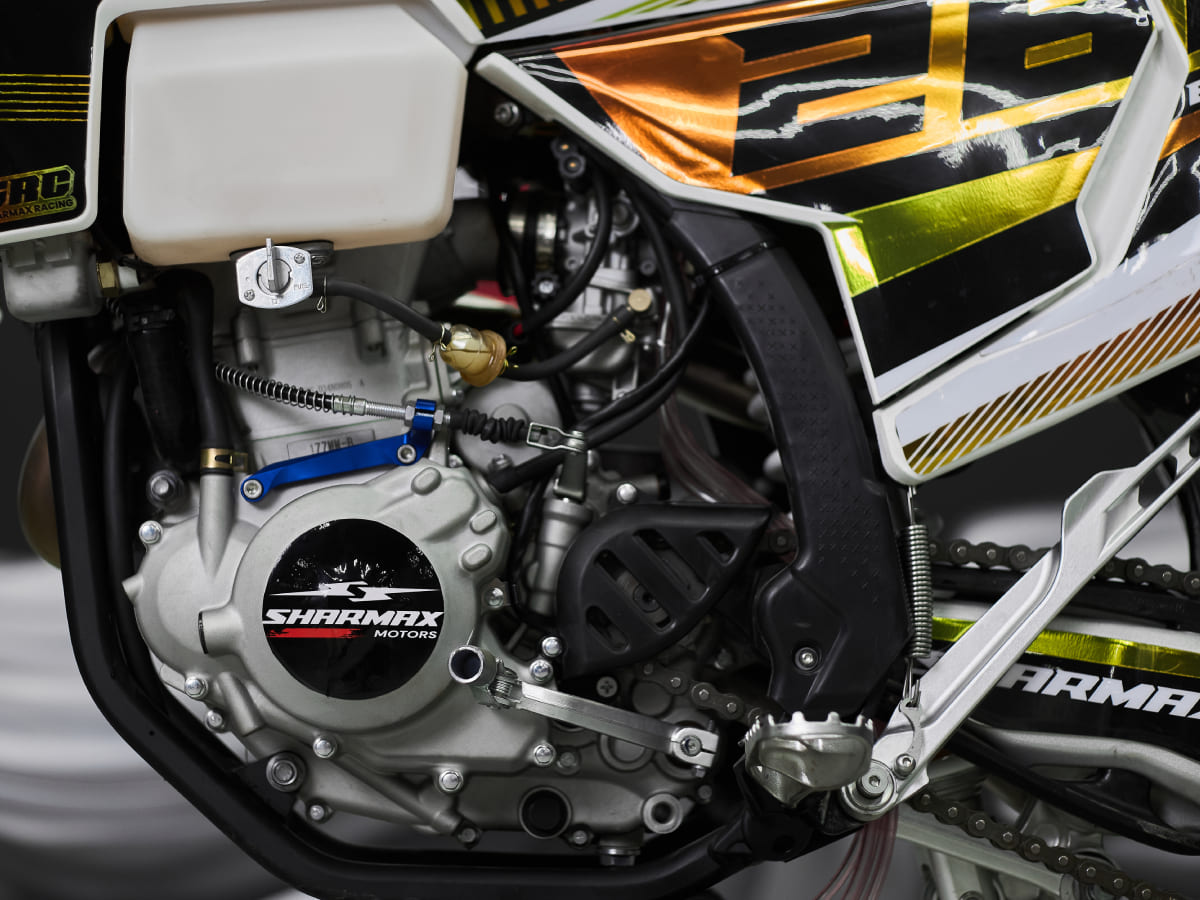 Купить Мотоцикл кроссовый эндуро SHARMAX Expert Pro 280 Husqvarna edition в Москве фото9