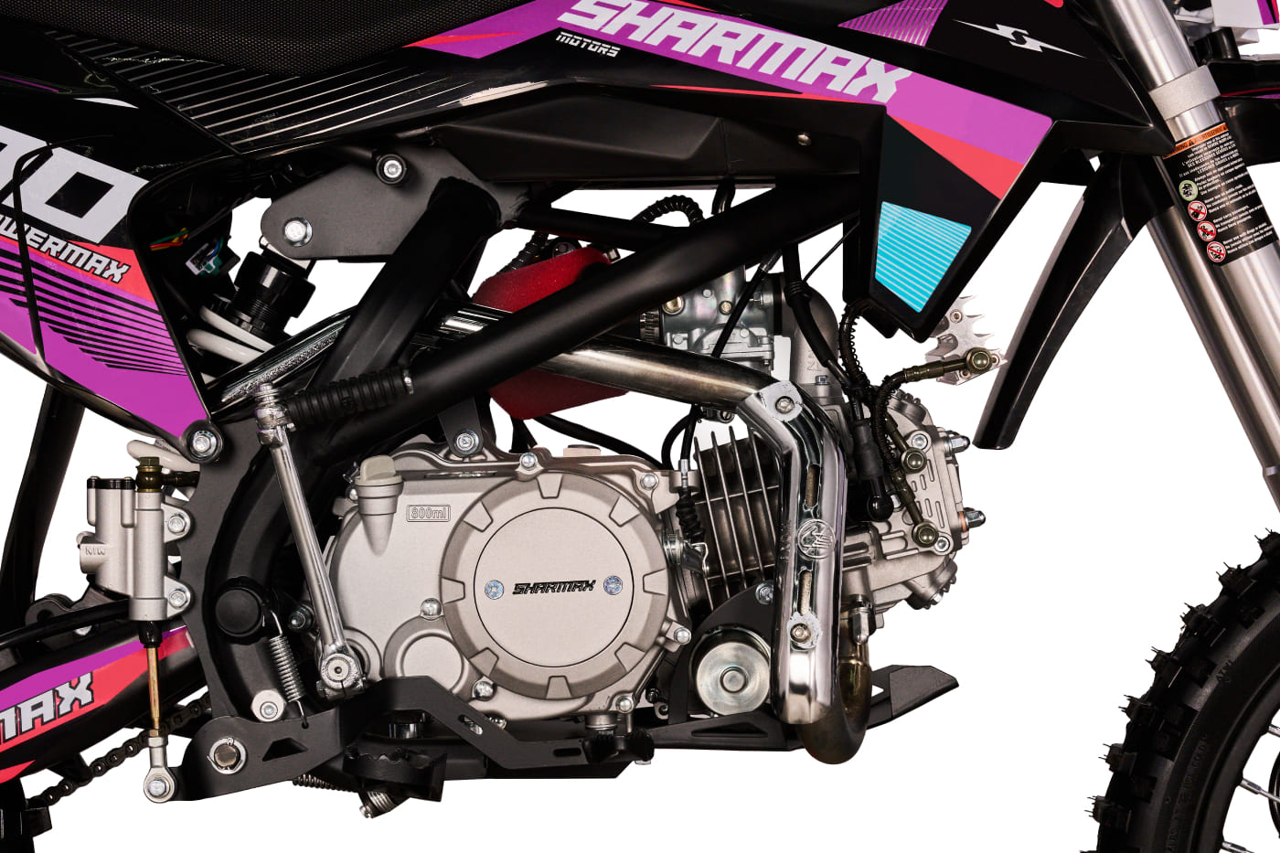 Купить Мотоцикл питбайк SHARMAX MOTORS PowerMax 190 MIAMI в Москве фото8
