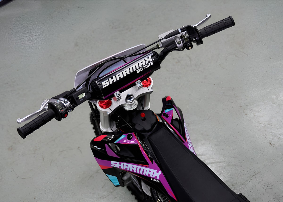 Купить Мотоцикл питбайк SHARMAX MOTORS PowerMax 190 MIAMI в Москве фото21