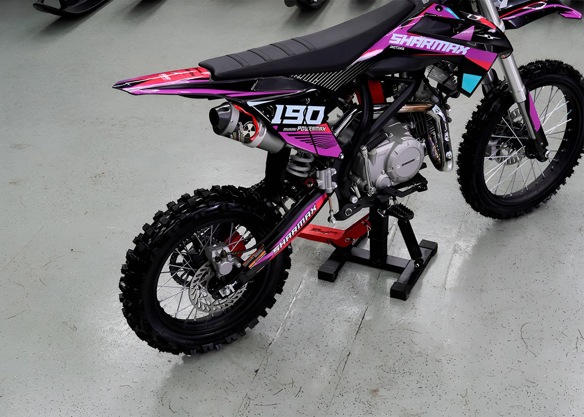 Купить Мотоцикл питбайк SHARMAX MOTORS PowerMax 190 MIAMI в Москве фото23