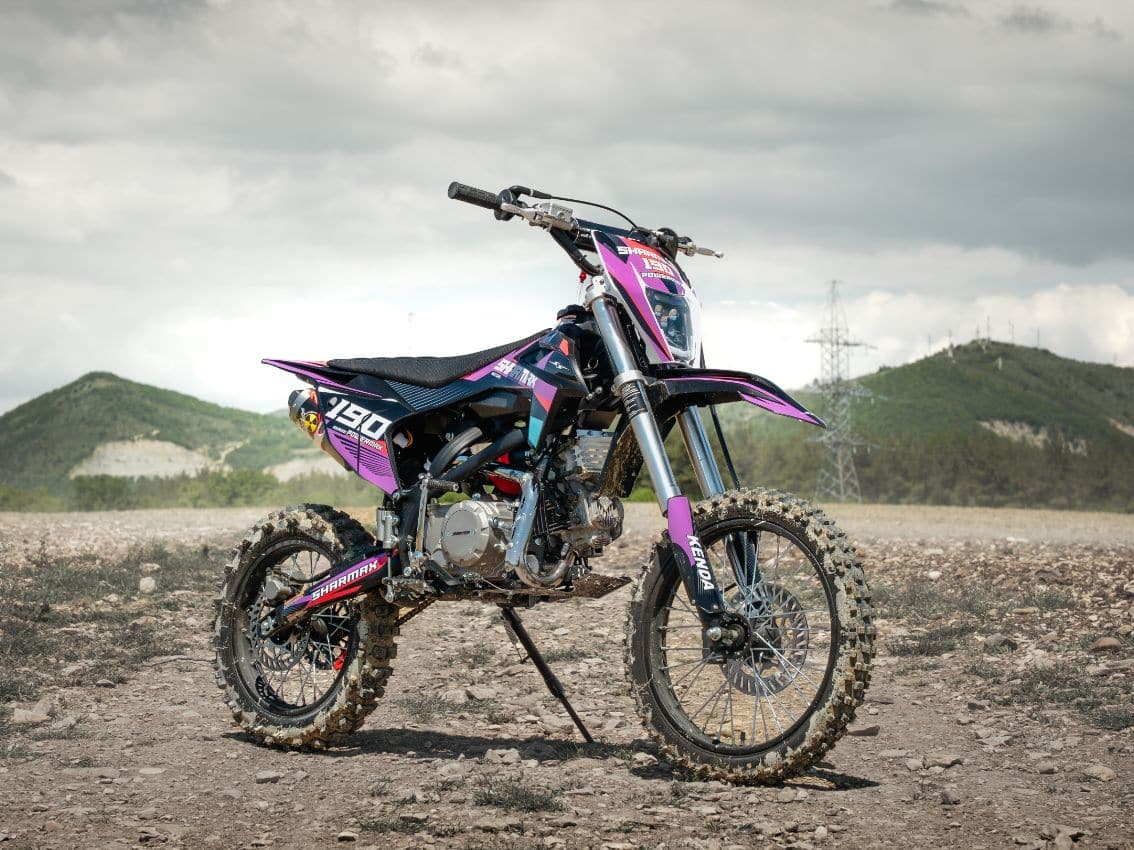 Купить Мотоцикл питбайк SHARMAX MOTORS PowerMax 190 MIAMI в Москве фото29