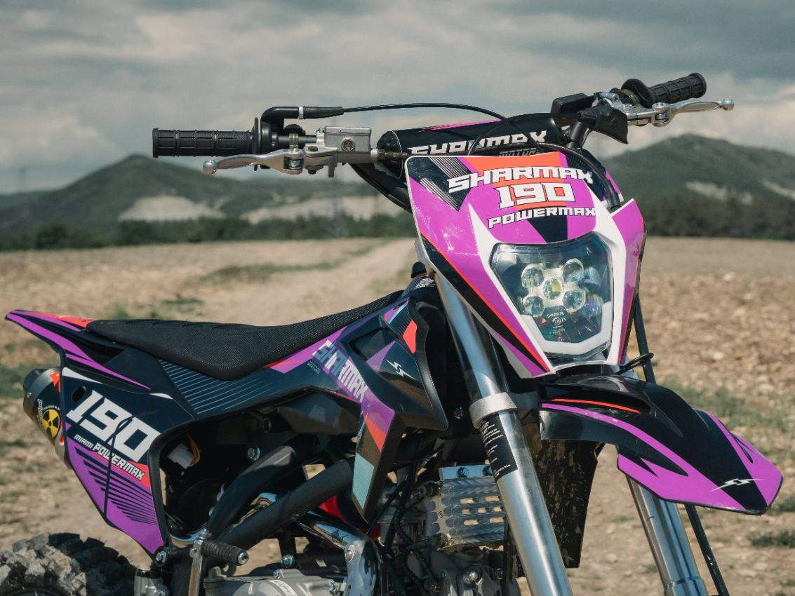 Купить Мотоцикл питбайк SHARMAX MOTORS PowerMax 190 MIAMI в Москве фото32