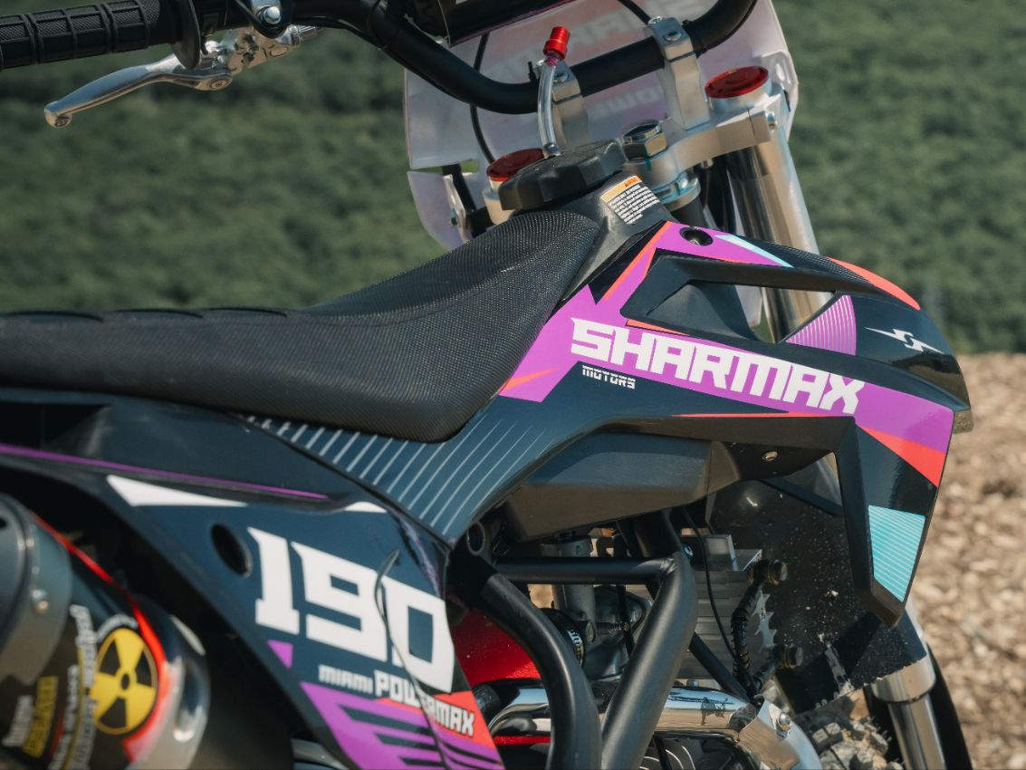 Купить Мотоцикл питбайк SHARMAX MOTORS PowerMax 190 MIAMI в Москве фото39