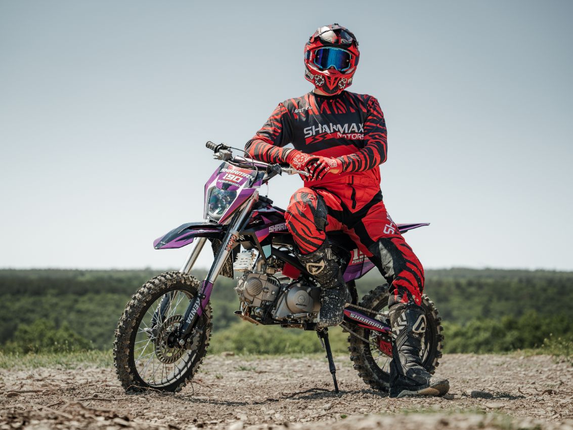 Купить Мотоцикл питбайк SHARMAX MOTORS PowerMax 190 MIAMI в Москве фото44