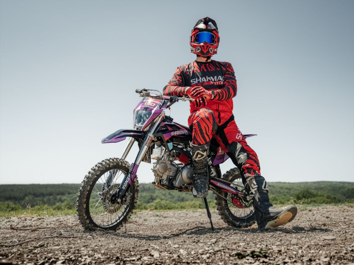 Купить Мотоцикл питбайк SHARMAX MOTORS PowerMax 190 MIAMI в Москве фото45