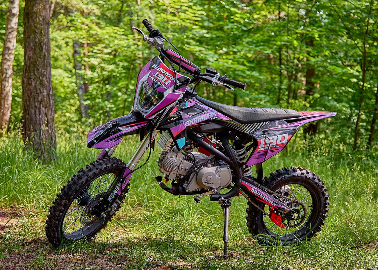 Купить Мотоцикл питбайк SHARMAX MOTORS PowerMax 190 MIAMI в Москве фото48
