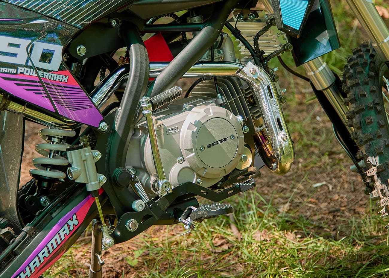 Купить Мотоцикл питбайк SHARMAX MOTORS PowerMax 190 MIAMI в Москве фото51