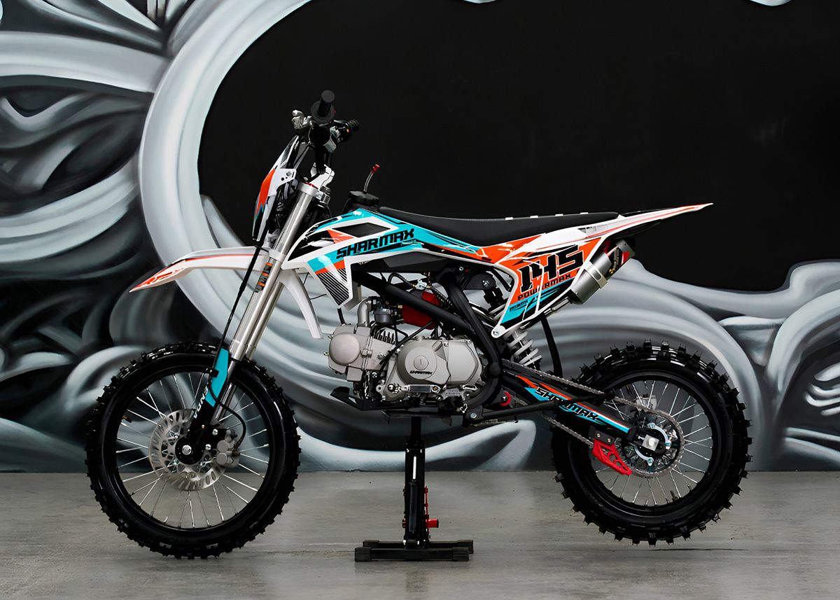 Купить Мотоцикл питбайк SHARMAX MOTORS PowerMax 145 MIAMI в Москве фото15