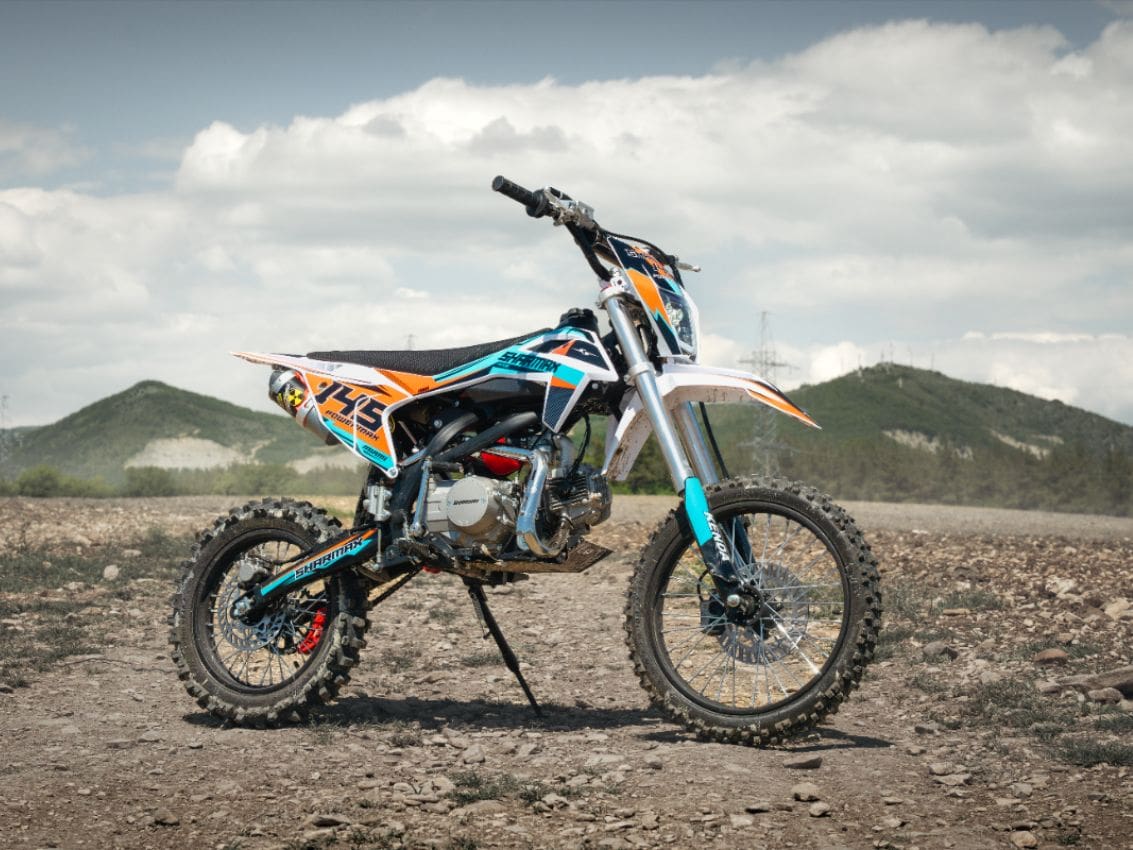 Купить Мотоцикл питбайк SHARMAX MOTORS PowerMax 145 MIAMI в Москве фото27