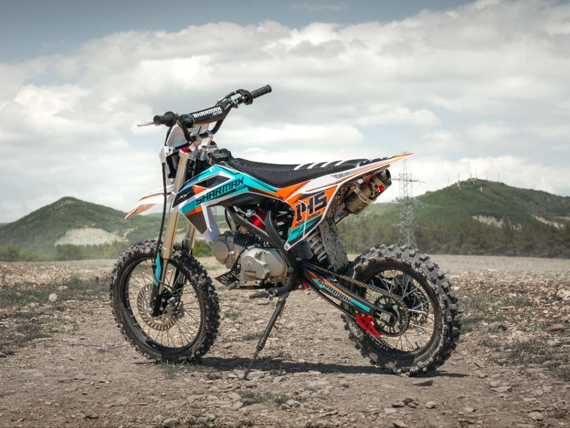 Купить Мотоцикл питбайк SHARMAX MOTORS PowerMax 145 MIAMI в Москве фото28