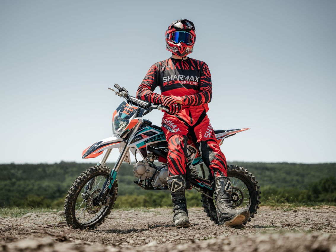 Купить Мотоцикл питбайк SHARMAX MOTORS PowerMax 145 MIAMI в Москве фото39