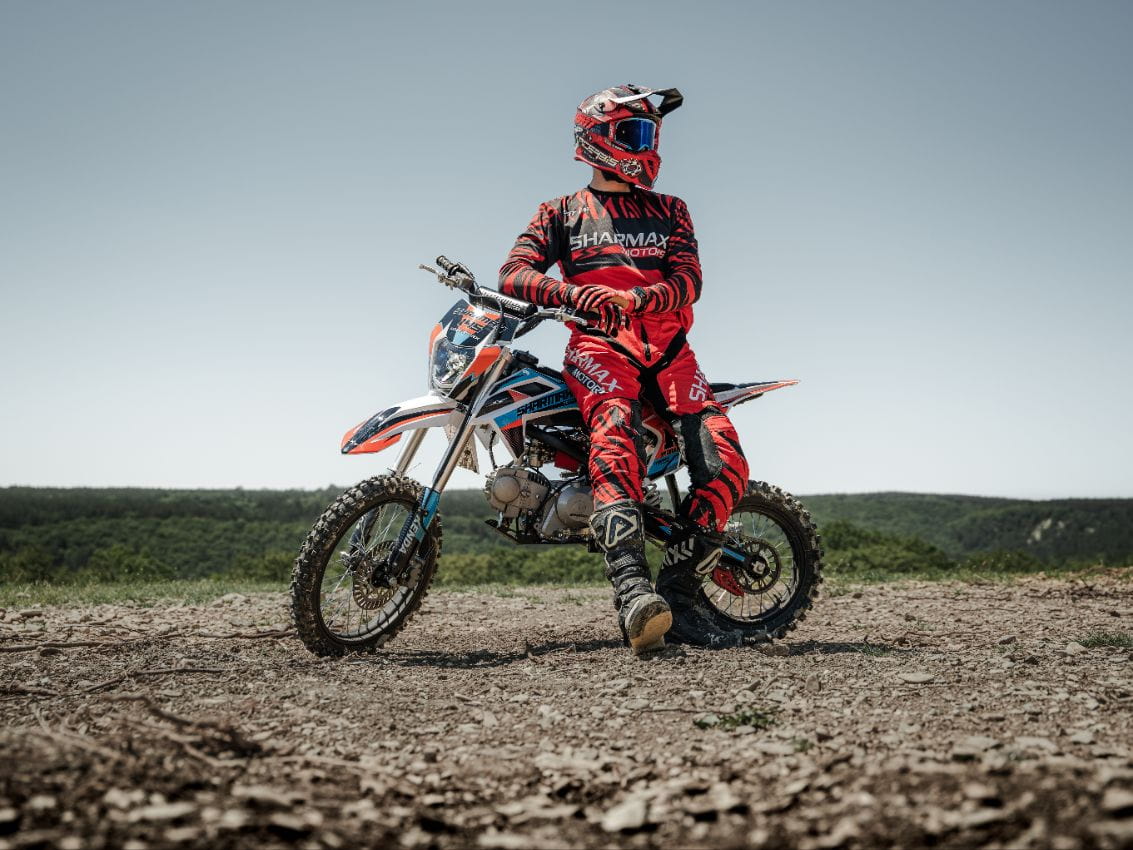 Купить Мотоцикл питбайк SHARMAX MOTORS PowerMax 145 MIAMI в Москве фото40