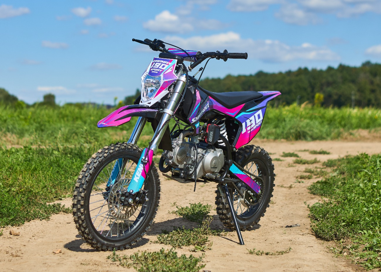 Купить Мотоцикл питбайк SHARMAX Sport 190 Miami в Москве фото35