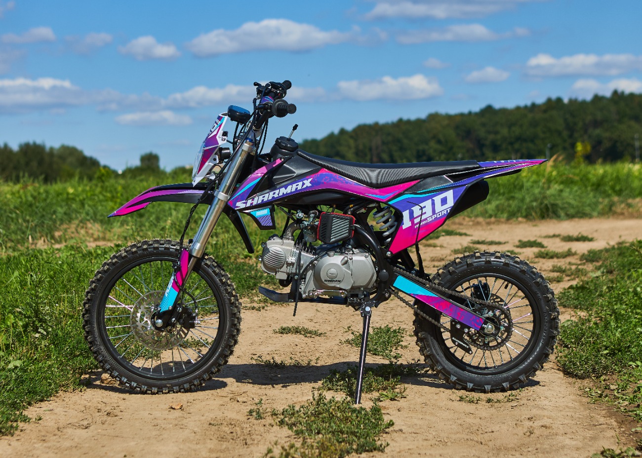 Купить Мотоцикл питбайк SHARMAX Sport 190 Miami в Москве фото40