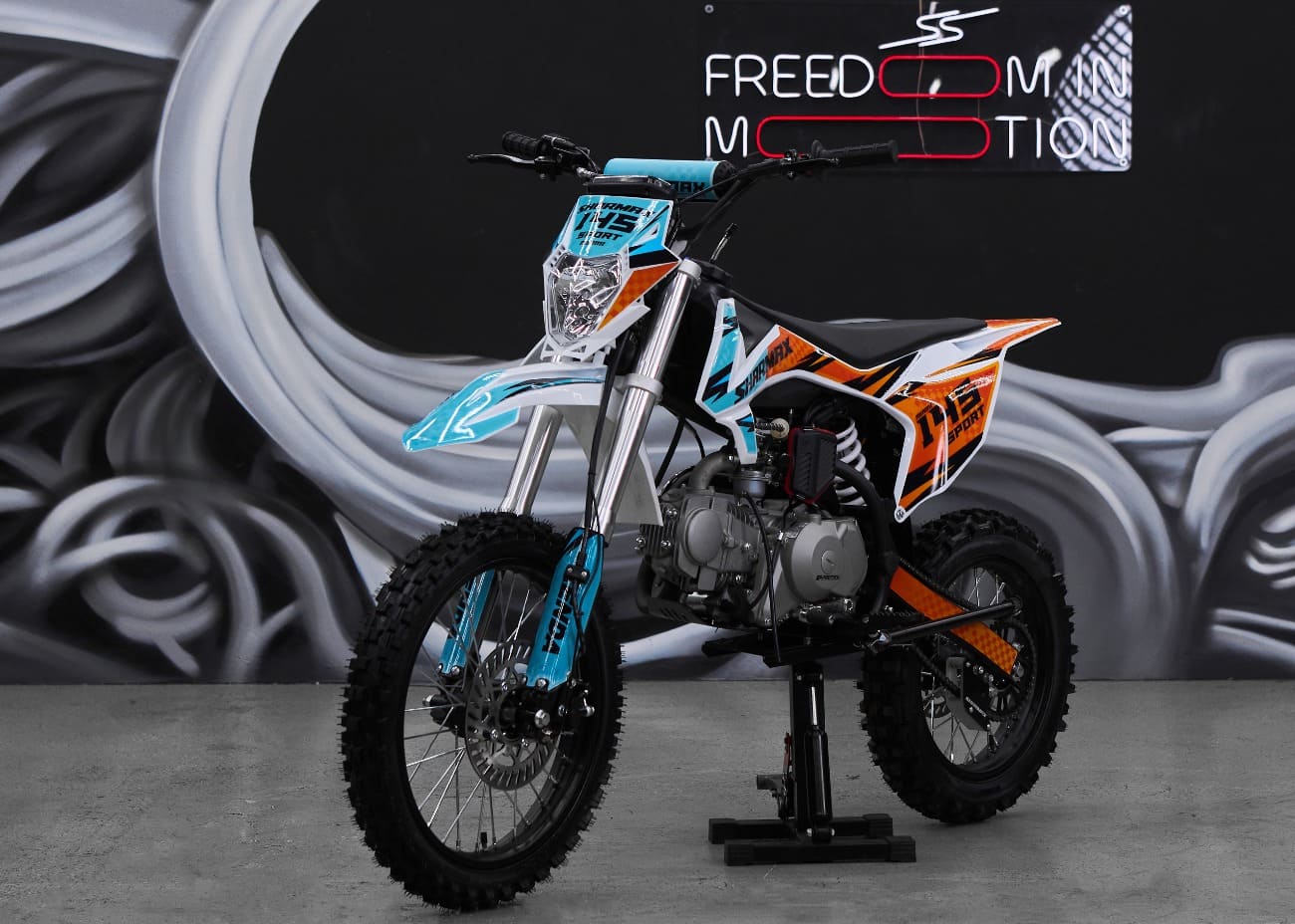 Купить Мотоцикл питбайк SHARMAX Sport 145 Miami в Москве фото16