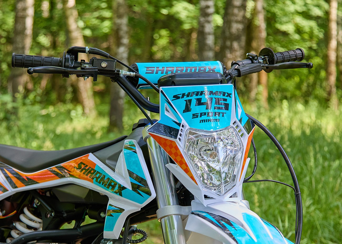 Купить Мотоцикл питбайк SHARMAX Sport 145 Miami в Москве фото29