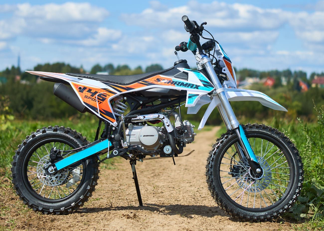 Купить Мотоцикл питбайк SHARMAX Sport 145 Miami в Москве фото40