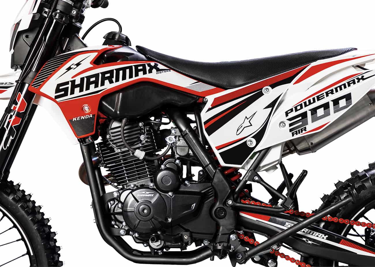 Купить Мотоцикл кроссовый эндуро SHARMAX PowerMax 300 Air BN в Москве фото13