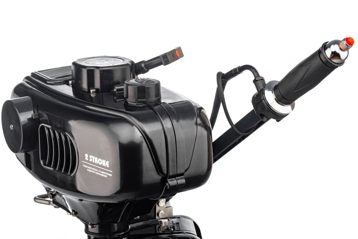 Купить 2х-тактный лодочный мотор SHARMAX SM3.5HS Lite (2024) в Москве фото5