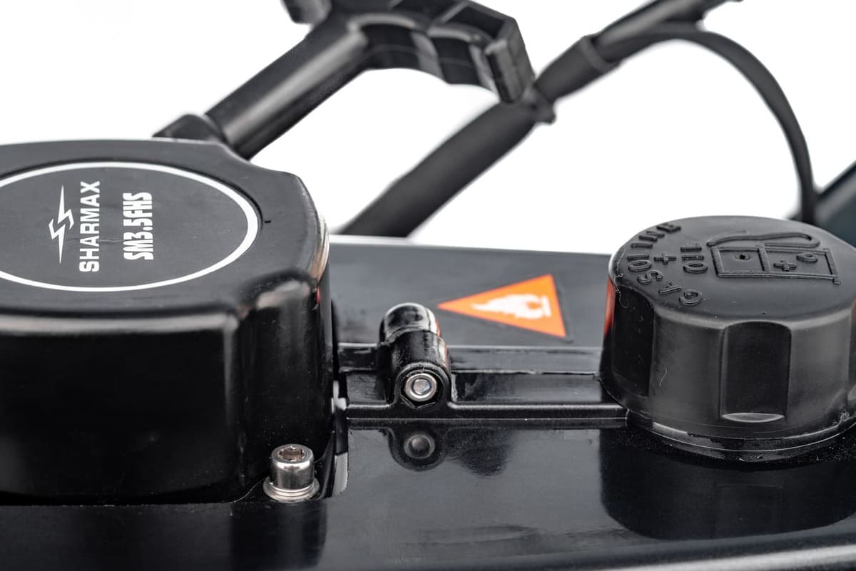 Купить 2х-тактный лодочный мотор SHARMAX SM3.5HS Lite (2024) в Москве фото15