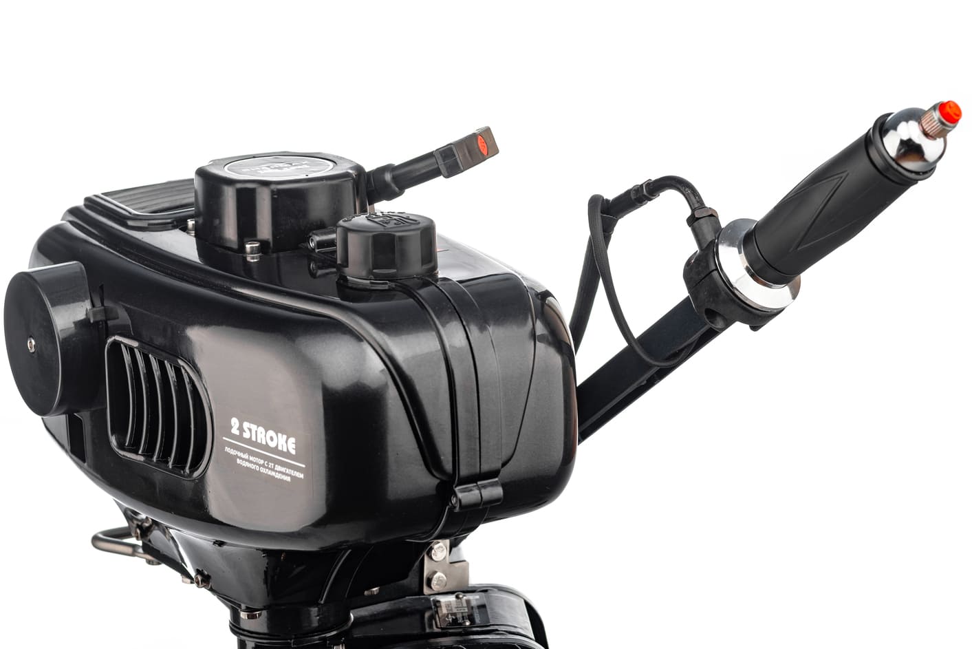 Купить 2х-тактный лодочный мотор SHARMAX SM3.5HS Lite (2024) в Москве фото25