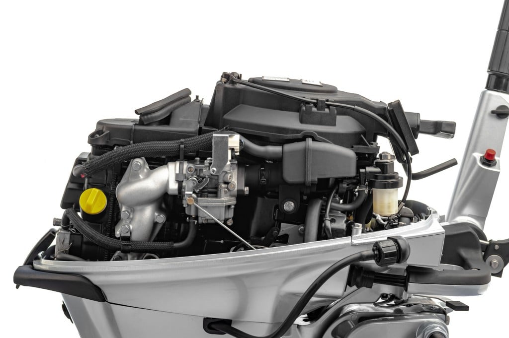 Купить 4х-тактный лодочный мотор SHARMAX SMF15HS (2024) в Москве фото10