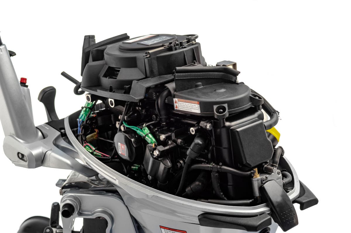 Купить 4х-тактный лодочный мотор SHARMAX SMF15HS (2024) в Москве фото12